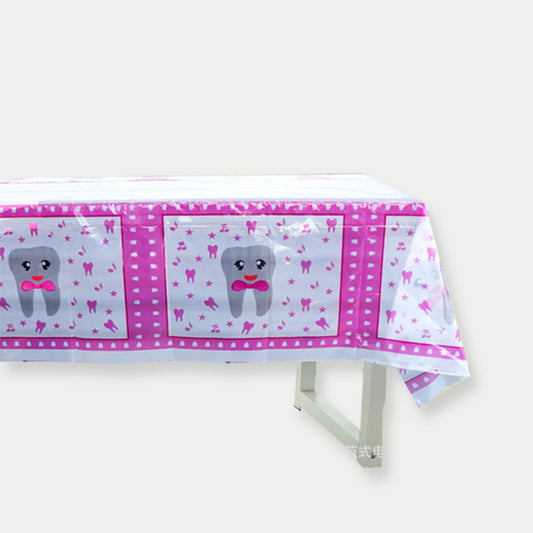 1st Tooth (Pink) Tablecover