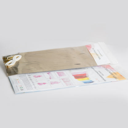Light Gold Foil Tassel