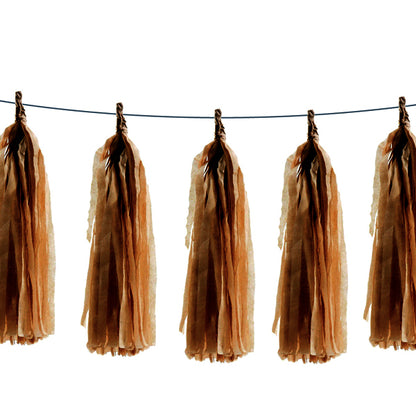 Dark Blonde Paper Tassel