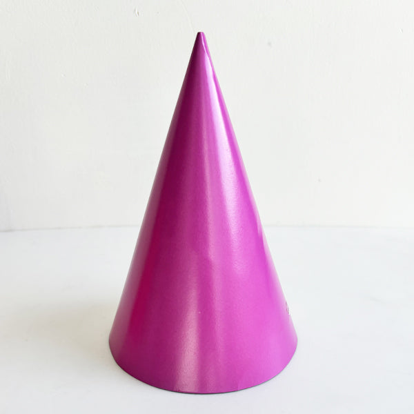 Purple Party Cone Hats