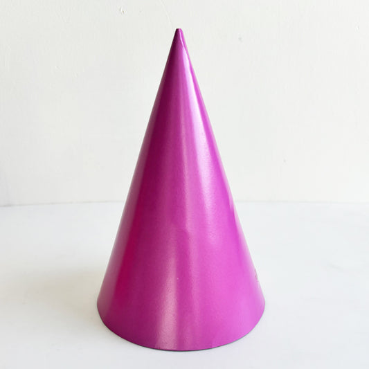 Purple Party Cone Hats