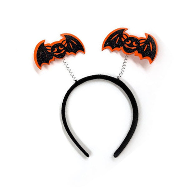 Orange Bat Head Band