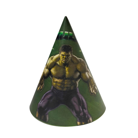 Hulk Theme Paper Hats