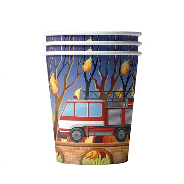 fireman paper cup