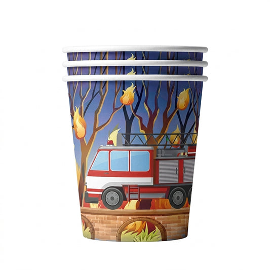 fireman paper cup