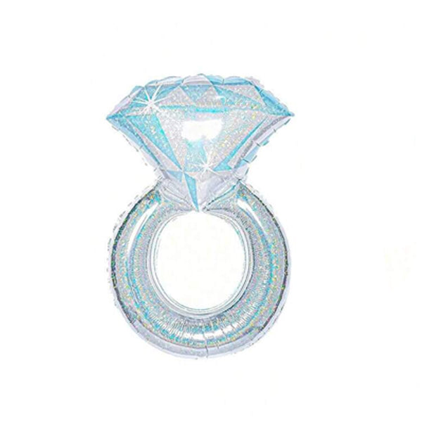 Foil Ring Silver & Blue
