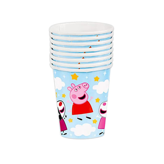Peppa Pig Theme Paper Cups
