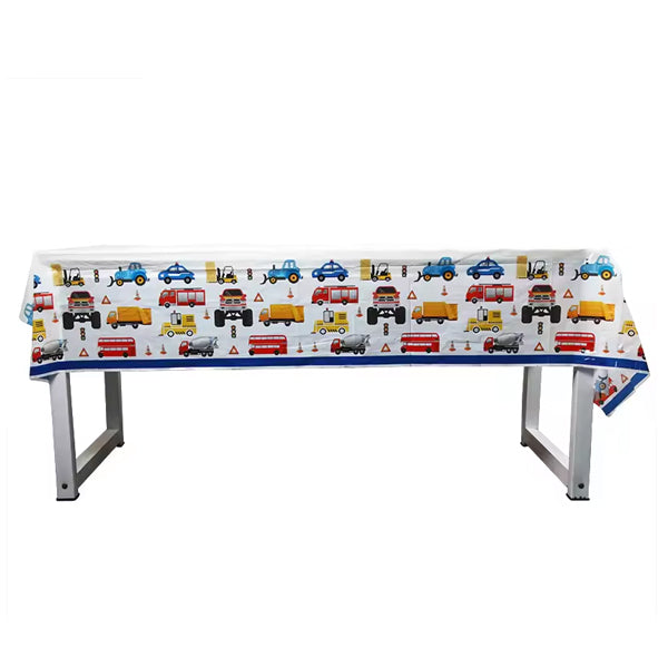 Transport Theme Table Cover