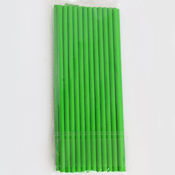 Light Green Paper Straws