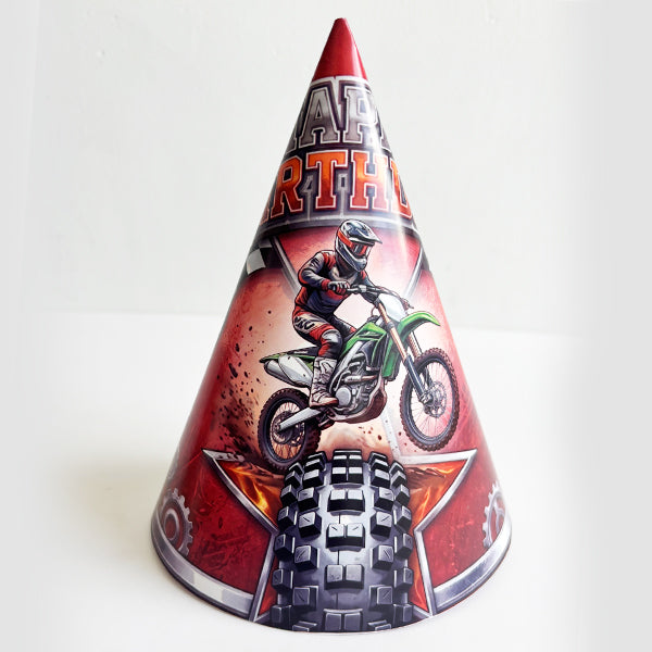 Motocross Dirt Bike Party Hat
