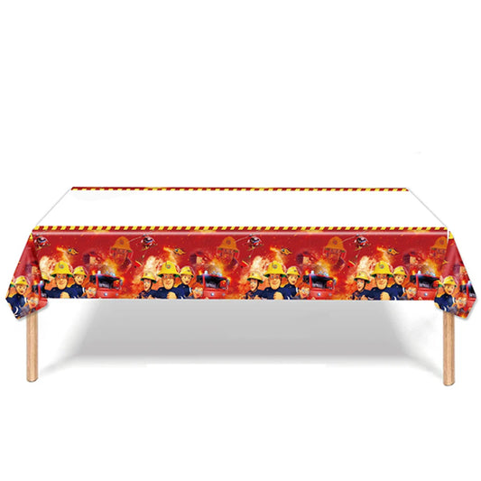 Fireman Sam Theme Tablecover