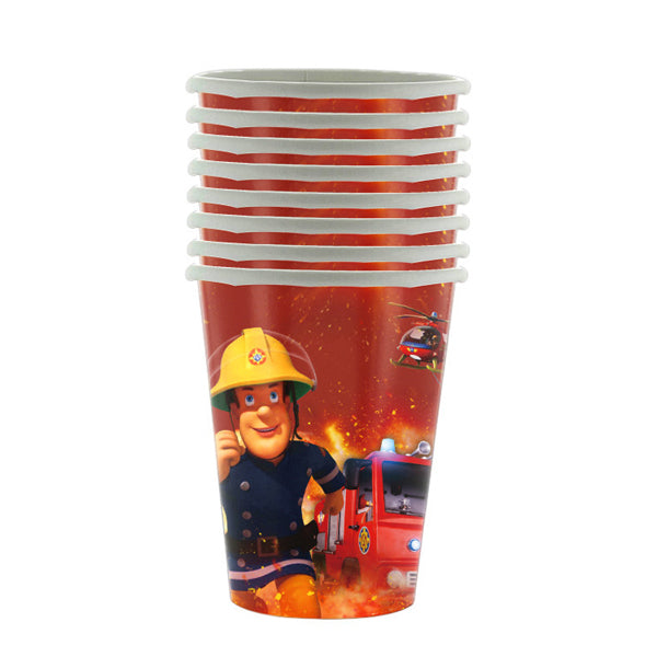 Fireman Sam Paper Cups