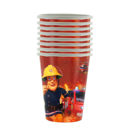 Fireman Sam Paper Cups