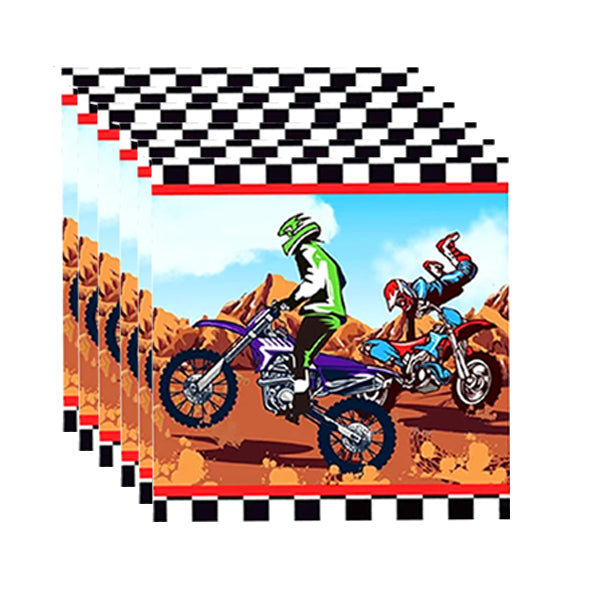 Motorcross Paper Napkins