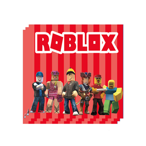 Roblox Theme Paper Napkins
