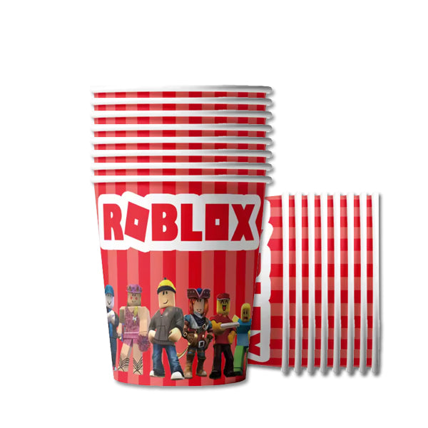Roblox Theme Paper Cups