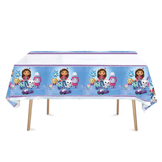 Gabby's Dollhouse Party Theme Tablecover