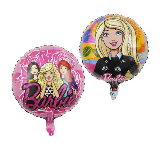 Barbie Theme Foil Balloons