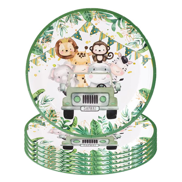 Jungle Theme Paper Plates