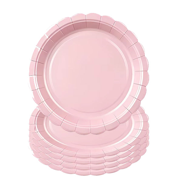 Pink Paper Plates