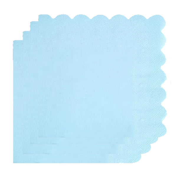 Blue Paper Napkins