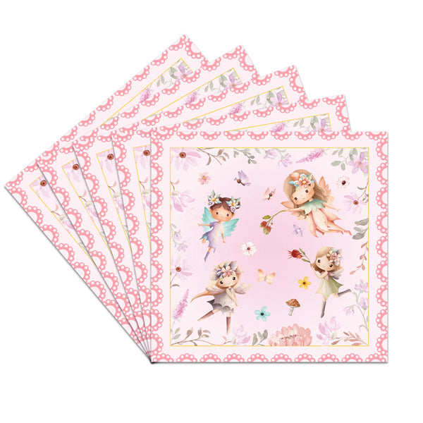 Fairy Party Theme Paper Napkins