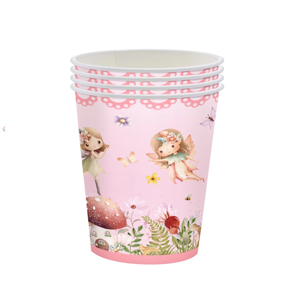 Fairy Party Theme Paper Cups