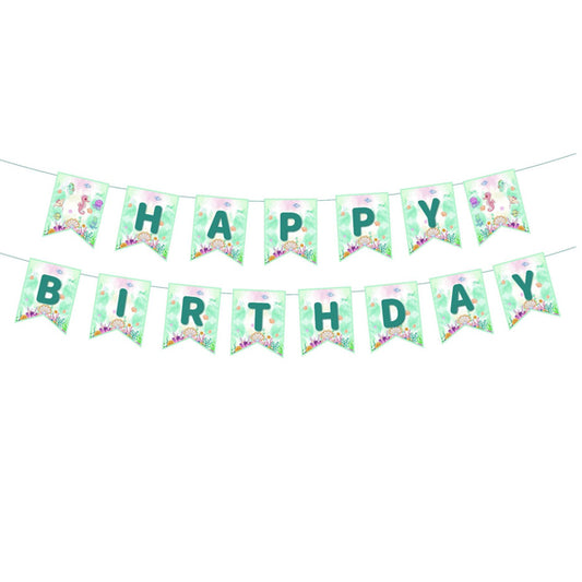 Under The Sea Happy Birthday Banner