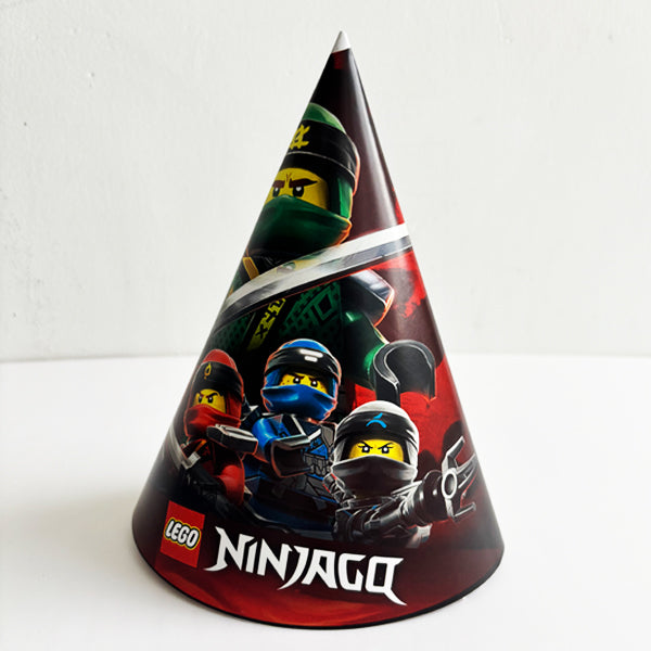 Ninja Go Theme Paper Hat