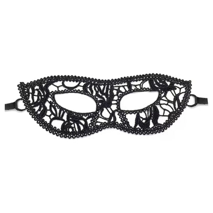 Black Lace Masquerade Face Mask