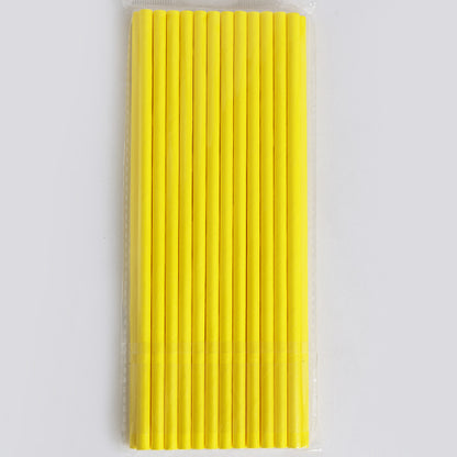 Yellow Paper Straw