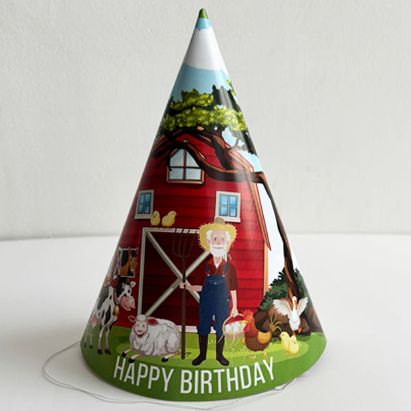 Farm Theme Party Hats