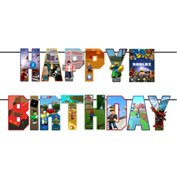 Roblox Happy Birthday Letter Banner