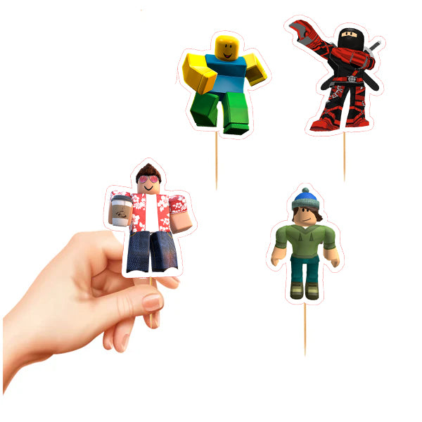 Roblox Cupcake Toppers
