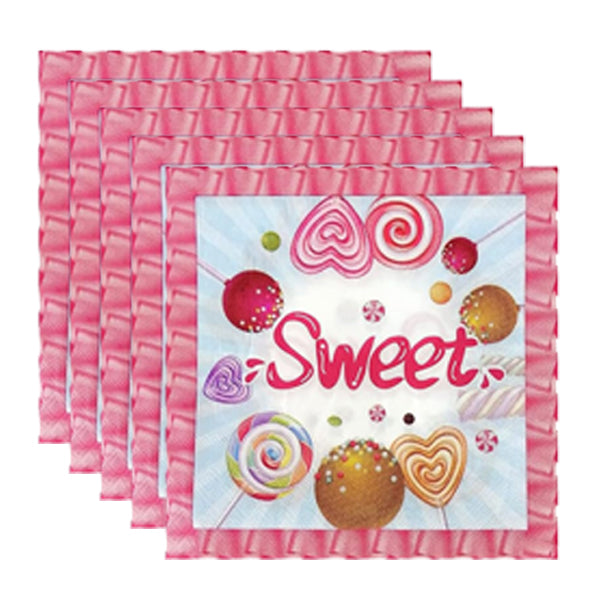 Sweet Theme Paper Napkins