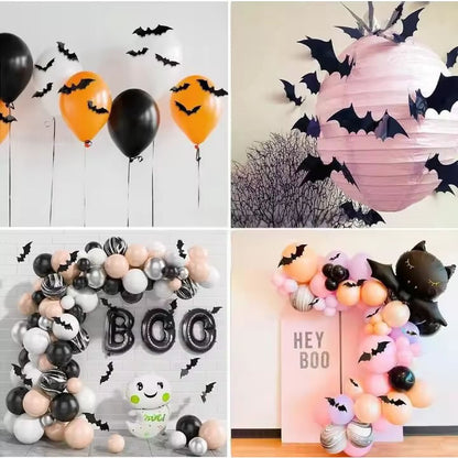 3D Bats Halloween Decor