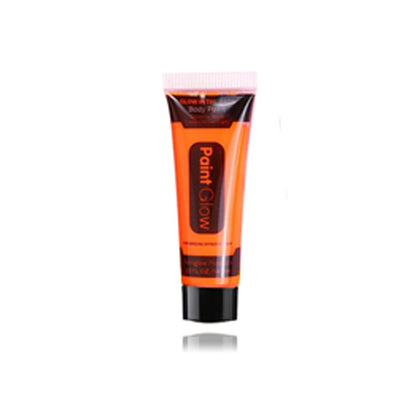 Glow in the Dark Face and Body Paint Orange 25ml