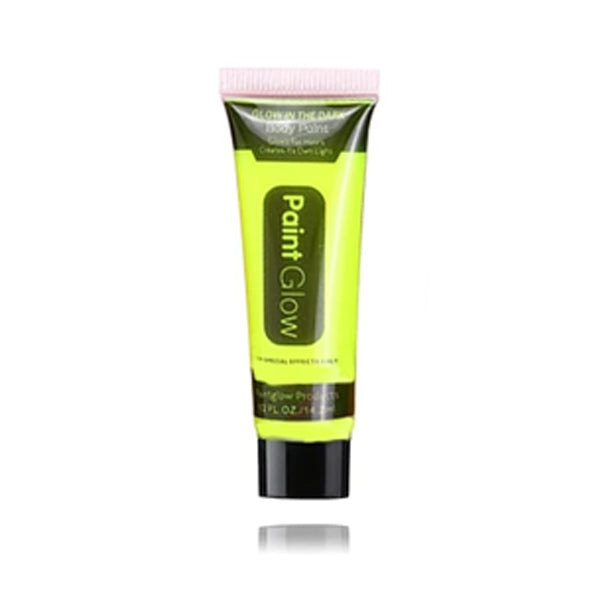 Glow in the Dark Face and Body Paint yellow 25ml