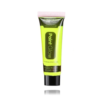 Glow in the Dark Face and Body Paint yellow 25ml