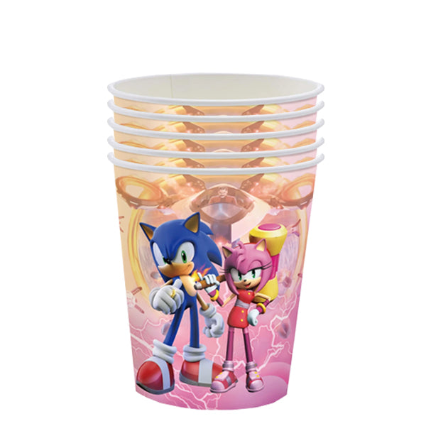 Sonic Theme Paper Cups