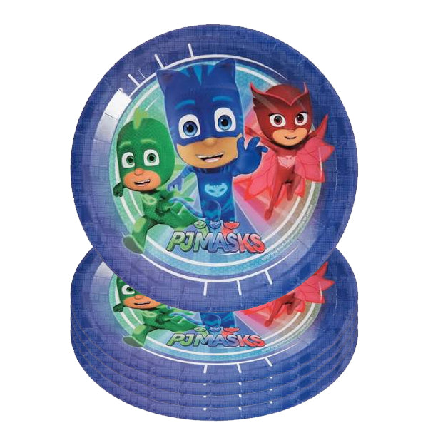 PJ Mask Paper Plates