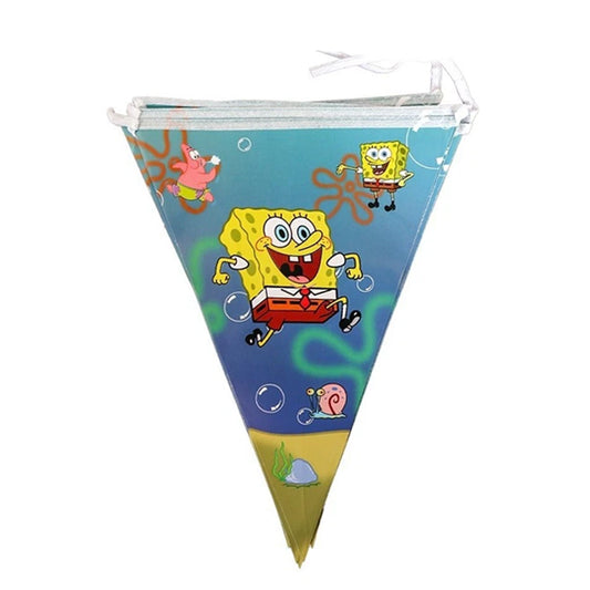 Spongebob Theme Flag Bunting