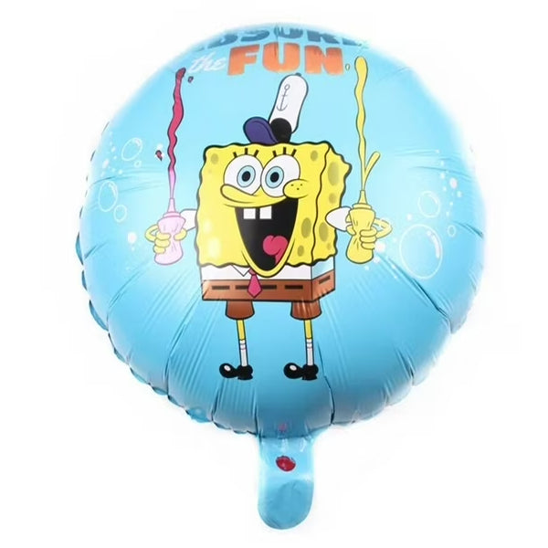 Spongebob Theme Foil Balloon
