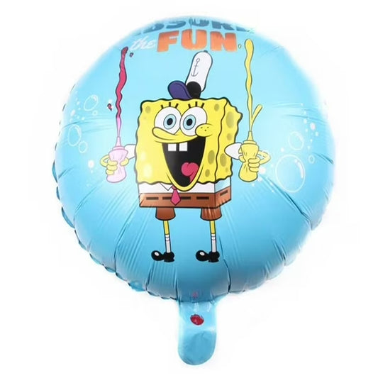 Spongebob Theme Foil Balloon