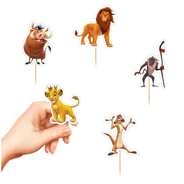 Lion King / Guard Theme Cup Cake Topper