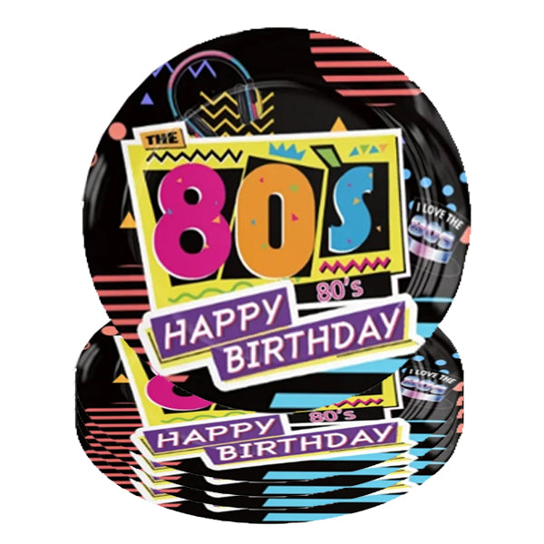Disney '80s themed  Paper Plates