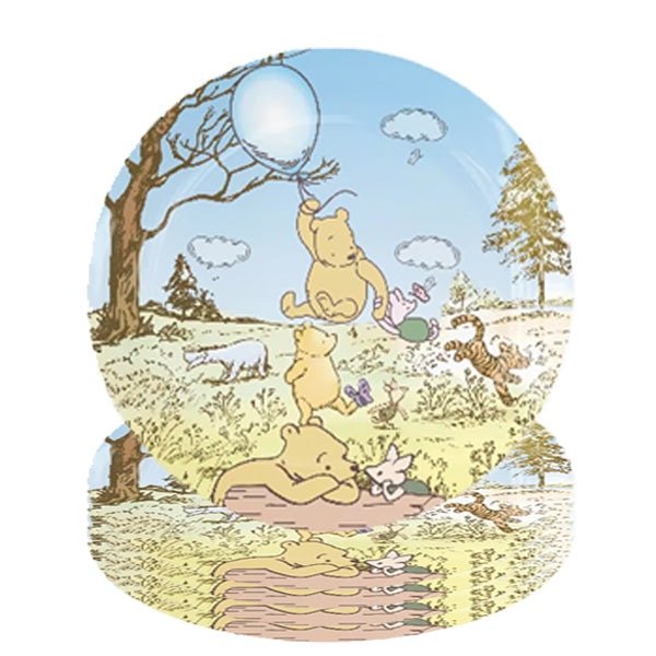 Winnie the Pooh Theme Paper Plates