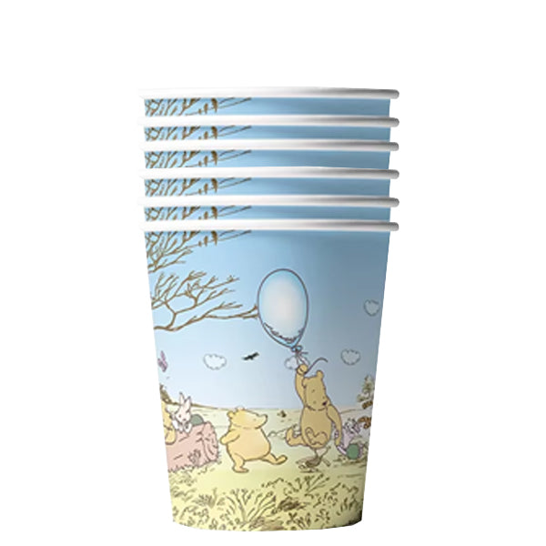 Winnie the Pooh Theme Paper Cups