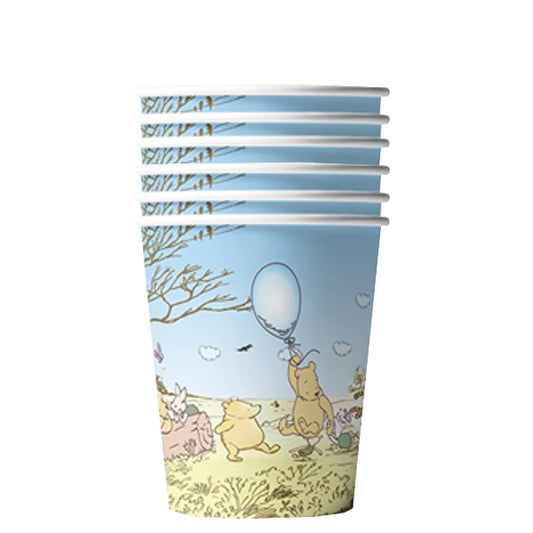 Winnie the Pooh Theme Paper Cups