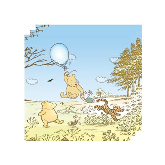 Winnie the Pooh Theme Paper Napkins